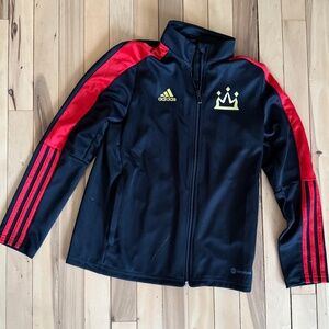 Adidas Mo Mohamed Salah Soccer Jacket Full Zip 11-12 year old